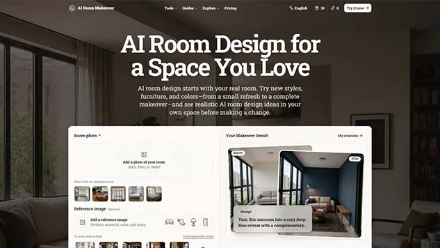 AI Room Makeover